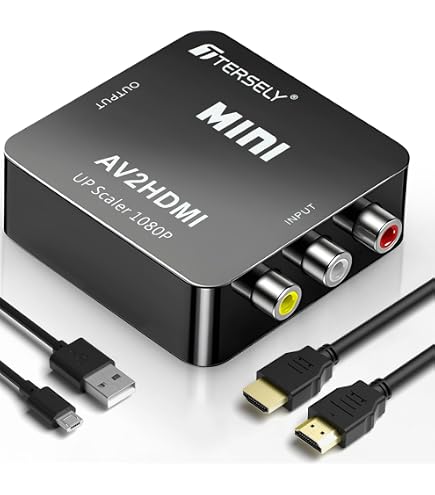 Amazon | RCA to HDMI変換コンバーター AV to HDMI 変換 コンバーター